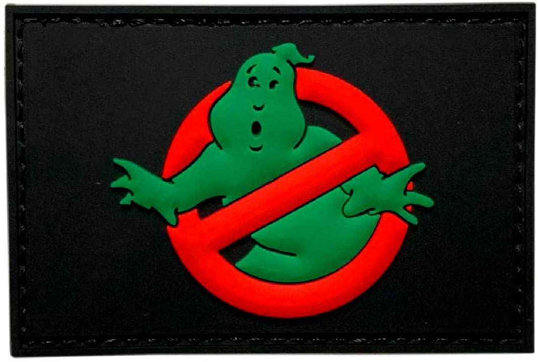 Ghostbusters No Ghost Cosplay Movie PVC Patch (Multicolor Glow Dark