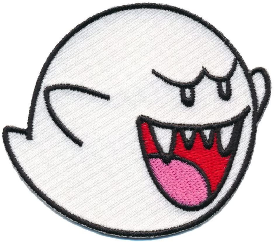 Ghost Boo Super Mario Game Iron on sew on Patch – MILTACUSA