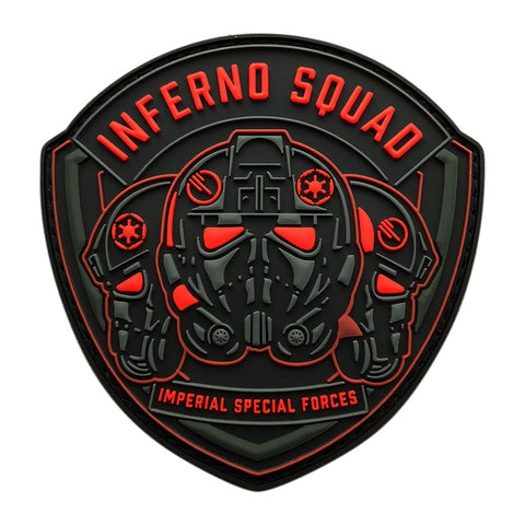 Star Wars Inferno Squad Imperial Special Forces Shield Patch (PVC)