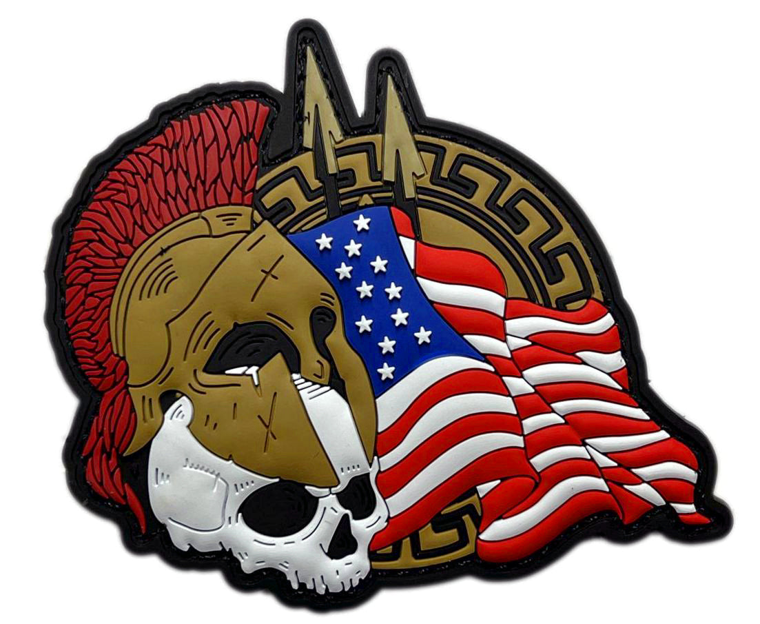 3D USA Flag Patches – SkullVibe