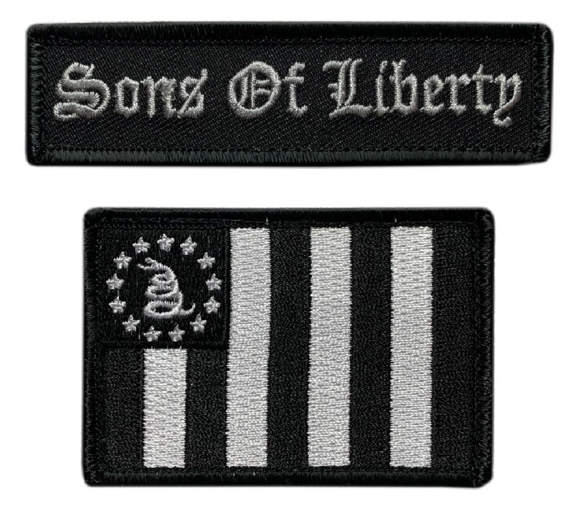 Rebellious Stripes Sons Of Liberty Tactical Morale Patch