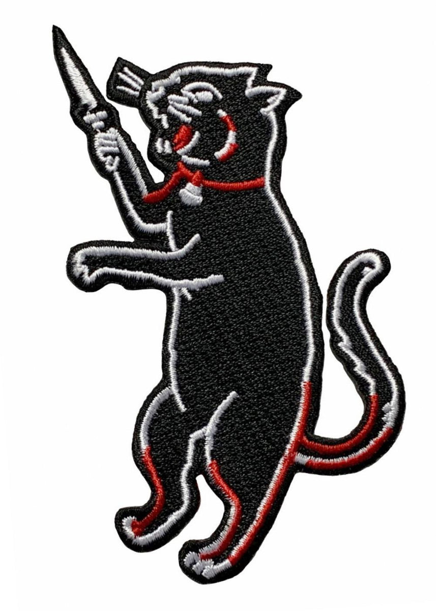 Void Cat Black Cat - Iron on patch or sticker patch – FromCaliko