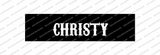 JIMMY, christy 2 patches total $17.35
