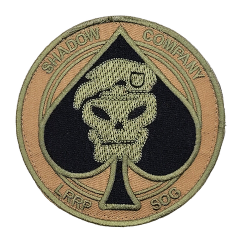 Call of Duty Spade Shadow Company (SOG) Patch (3.5 X 3.5 - Hook Backing -SC1)
