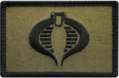 Miltacusa GI Joe Cobra Tactical Hook Fastener Patch [3.0 X 2.0] CP5