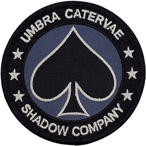 Call Duty Spade Shadow Patch (3.5 X 3.5 - Iron on Sew on -P12)