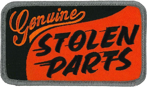 Miltacusa Genuine Stolen Parts Patch [Iron on sew on - 4.0 X 2.5 -MP74]