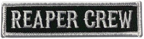 Reaper Crew Outlaw Biker Jacket Vest Patch {Iron on Sew on -4.0 X 1.0 -RC9]