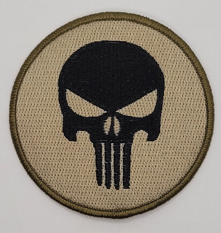 Tactical Skull Patch (Iron On)