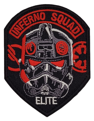 Inferno Squad ELITE Embroidered Patch [Hook Fastener Backing]