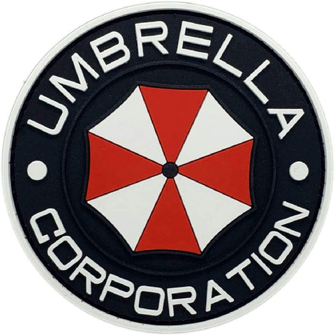 Resident Evil Umbrella Corporation Patch [3D-PVC Rubber -“Hook Brand” Fastener -DB2]