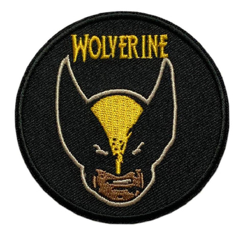 Wolverine Embroidered Patch (Iron on Sew on - 3.0 inch -WP1)