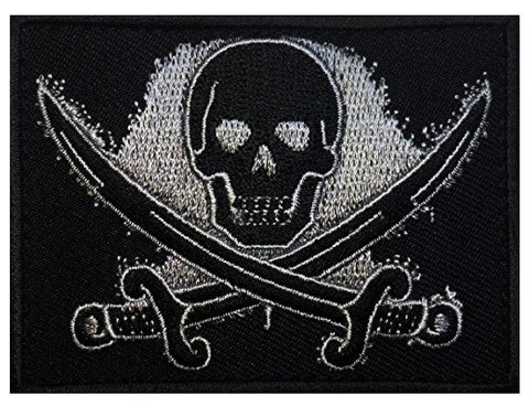 Jolly Roger Pirate Flag Patch