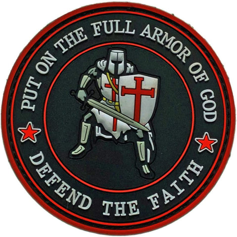 thumbnail image 2 of Deus Vult Time For Another Crusade Templar Knight Iron On Patch - MTU 2 of 6