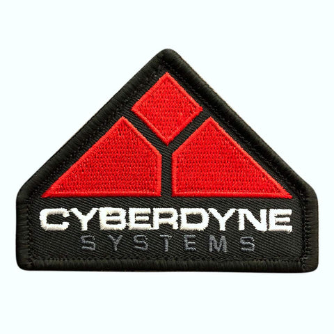 Terminator Movies Cyberdyne Systems Patch (Iron on Sew on - 3.0 X 2.25 MSP-8)
