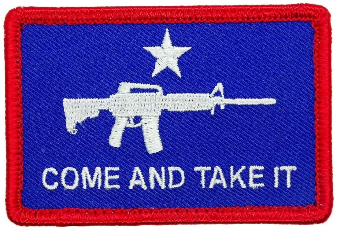 'Come And Take It' Tactical Patch – 3.75 Inch – Hook Backing – Miltacusa