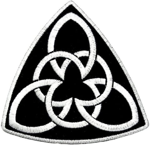 Brotherhood Celtic Symbol Embroidered Patch [4.0 inch -"Hook Brand" Fastener-CB1]