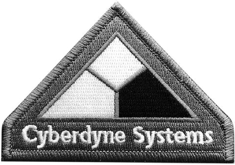Terminator Cyberdyne Systems Logo Patch [Hook Fastener Backing -MSP5]