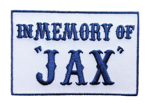 In Memory of Jax Biker Patch