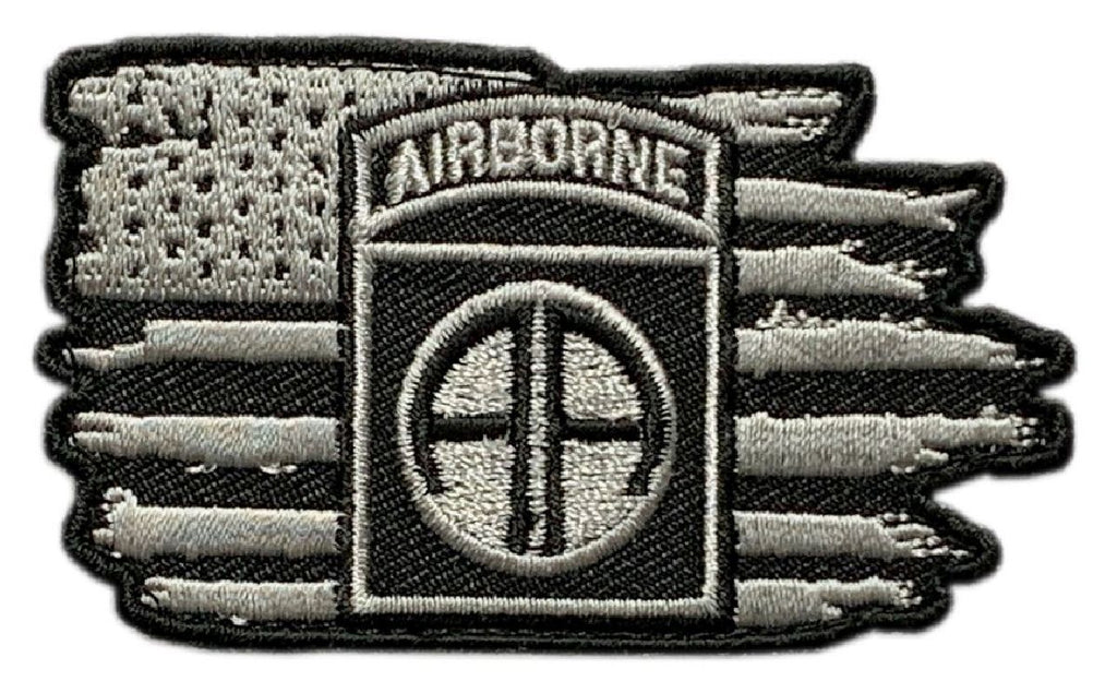 Multicam 82nd Airborne Morale Patch | Hook & Loop Back | Tactical Military Badge | USA Made