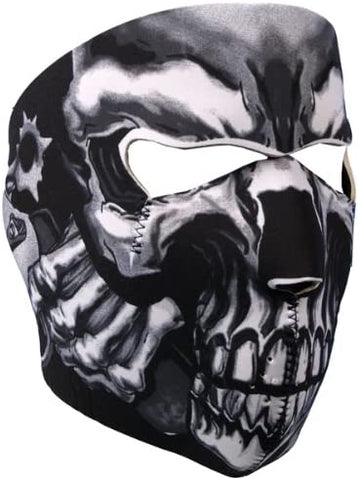 ASSASSIN NEOPRENE Bikers Full Protection, Hook & Loop Fastener - FACE MASK - One Size