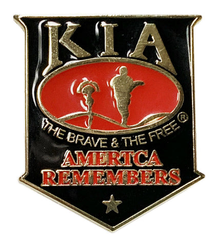 Killed Action America Remembers Military Pin (KP5)