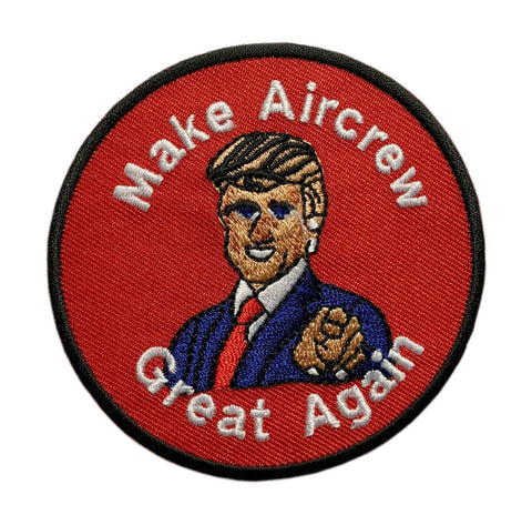 Make Aircrew Great Again Trump Patch [“Hook® brand” Fastener - DT-7]