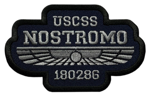 USCSS Nostromo Costume Prop Alien Movie Patch (Iron on Sew on -NP4)