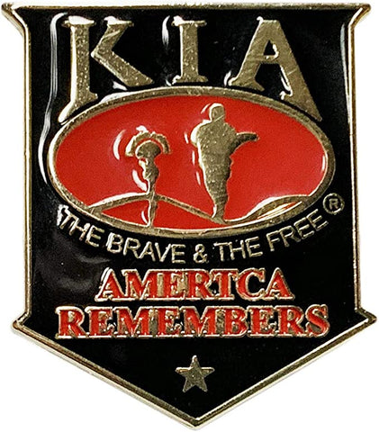 Killed Action America Remembers Military Pin (KP5)