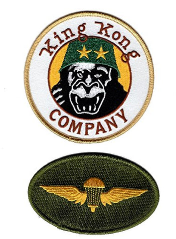 Taxi Driver King Kong Company Patch [2PC Bundle - “Hook” Fastener]