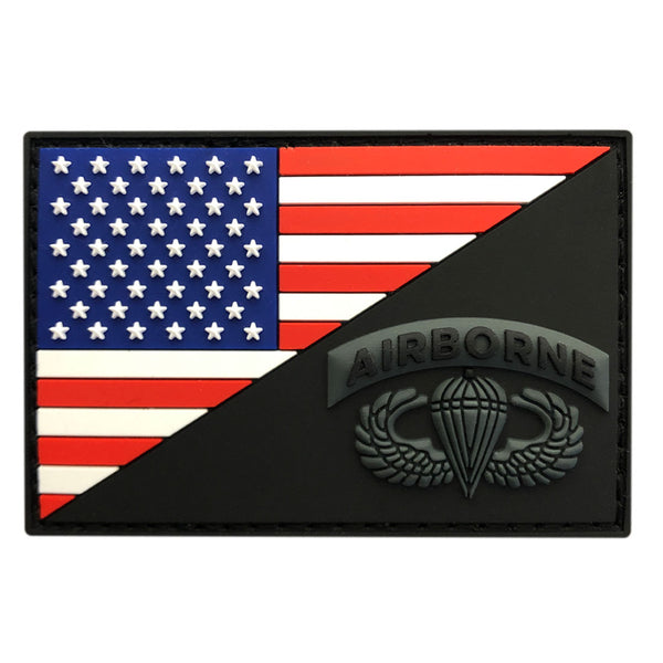 Airborne Flagge | 90 X 150 Cm | Polyester | UV-beständig | Mit Metallösen