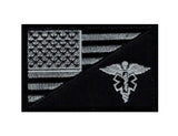 American Flag EMT Patch (Embroidered Hook)