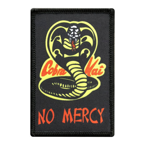 Cobra Kai Karate Kid Movie No Mercy Patch (Iron On)