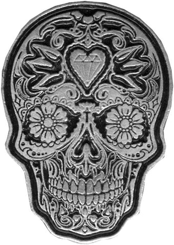 Sugar Skull, Licensed Original Artwork - Expertly Designed Lead Free PIN