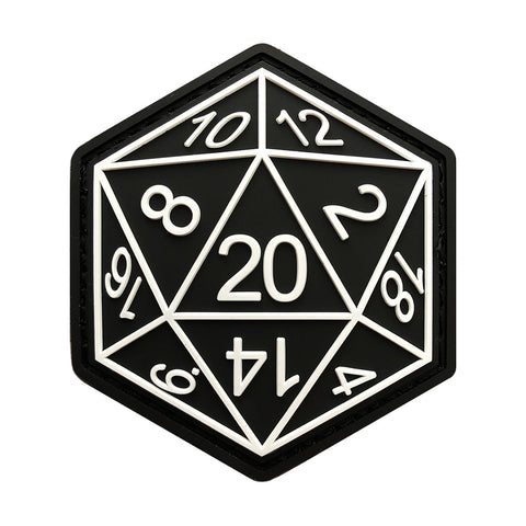 Dungeons & Dragons Dice Patch PVC