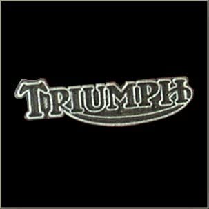 All American Gremlin Bells Triumph Motorcycle Pin