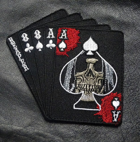 Dead Man's Hand Reaper Patch (Embroidered Hook)