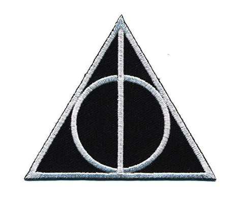 Harry Potter Deathly Hallows Patch (Iron On)