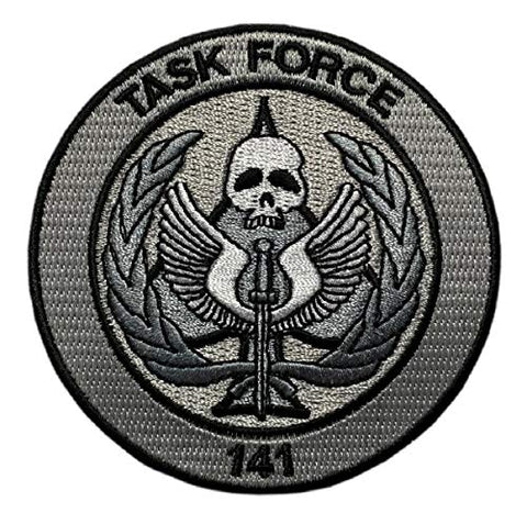 Modern Warfare Task Force 141 Logo Call of Duty Patch (Iron on Sew on -P7)