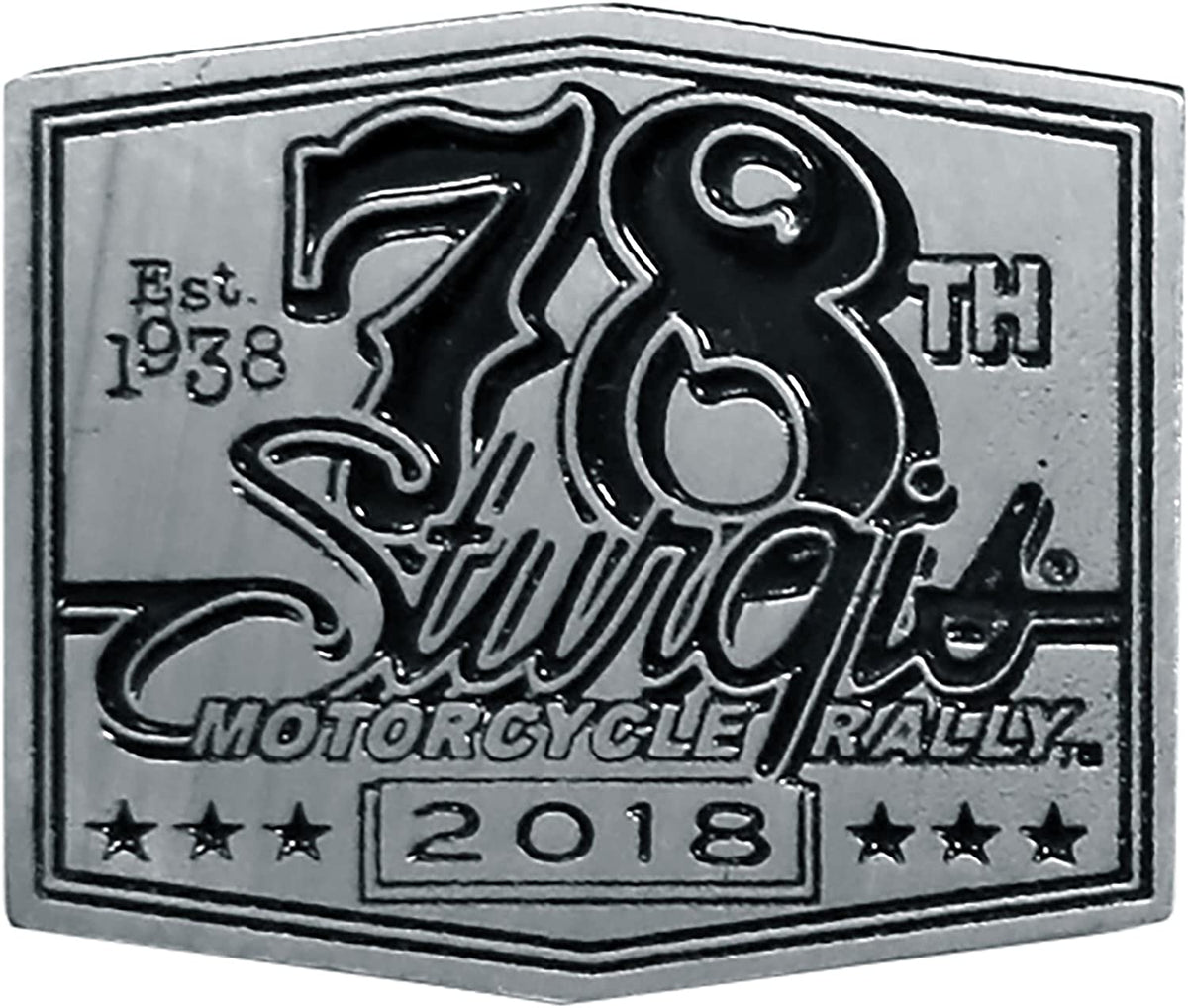 2018 Sturgis Motorcycle Rally Logo Pin – MILTACUSA