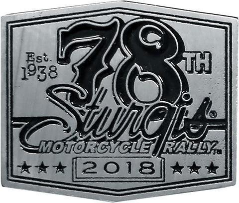 2018 Sturgis Motorcycle Rally Logo Pin