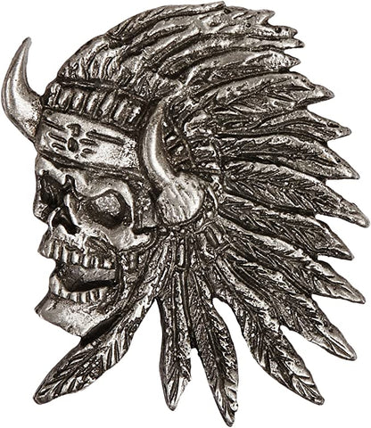 Hot Leathers Indian Skull Pin