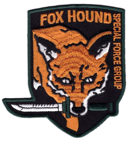 Metal Gear Fox Hound Special Force Solid Snake Cosplay Costume Patch (Iron On)