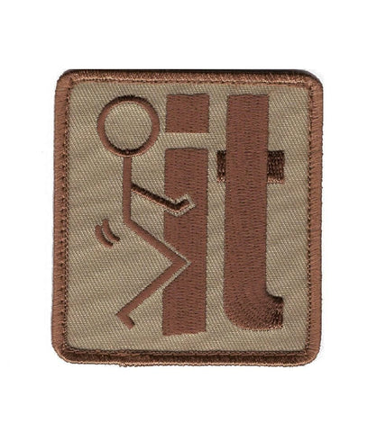F*ck It Patch (Embroidered Hook)