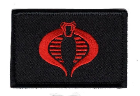 GI Joe Cobra Patch (Embroidered Hook)