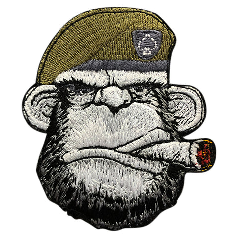 Ranger Ape Victory Cigar Patch (Embroidered Hook)