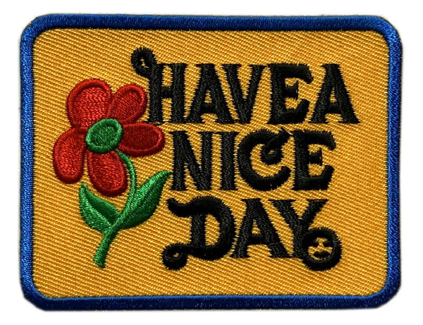 DISCONTINUED in Stock Flower Power Iron on Patch, Flower Patch, Hippie Patch,  Retro Patch, 90s Patch, 60s Patch, 1970s 