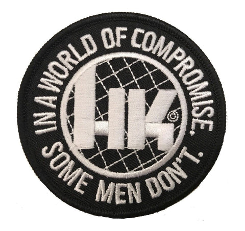 Heckler & Koch HK In a World of Compromise Some Men Don't Gun Patch