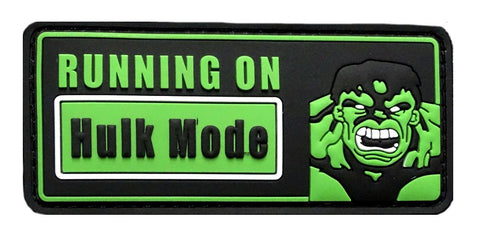 Running on Hulk Mode Patch (PVC)