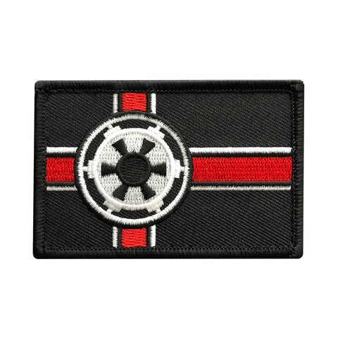 Star Wars Imperial Crest Galactic Empire Patch (Embroidered Hook)